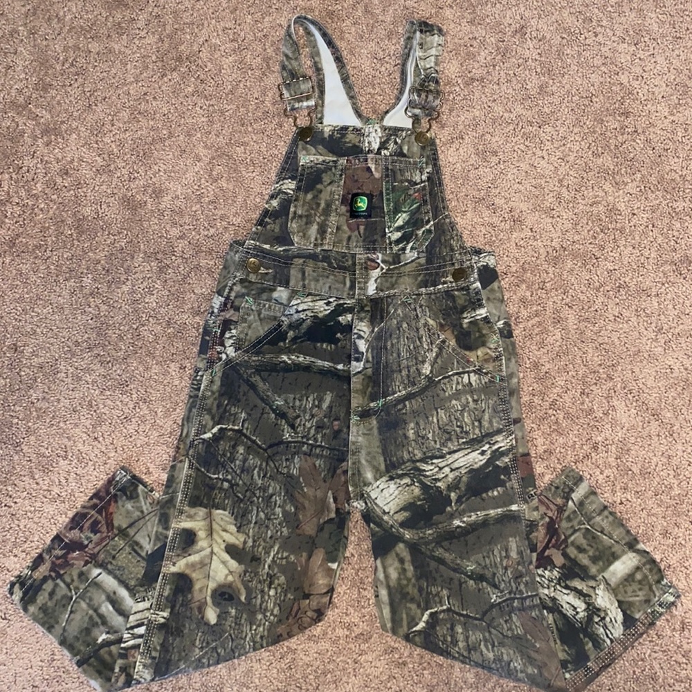 Boys camouflage overalls